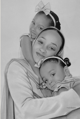  Size: 41*60cmMedium: Charcoal and Graphite on bristol paperYear: 2021