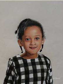 Size: 42*65cm Medium: Colored pencils on fabriano paper Year: 2020